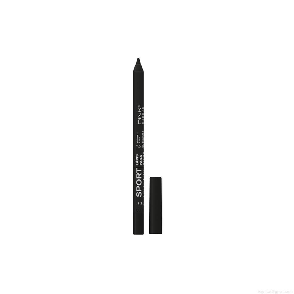 Lápis de Olho Cremosa Natural Pink Cheeks Sport Eyepencil Preto 1,2 g Lápis de Olho Cremosa Natural Pink Cheeks Sport Eyepencil Preto 1,2 g