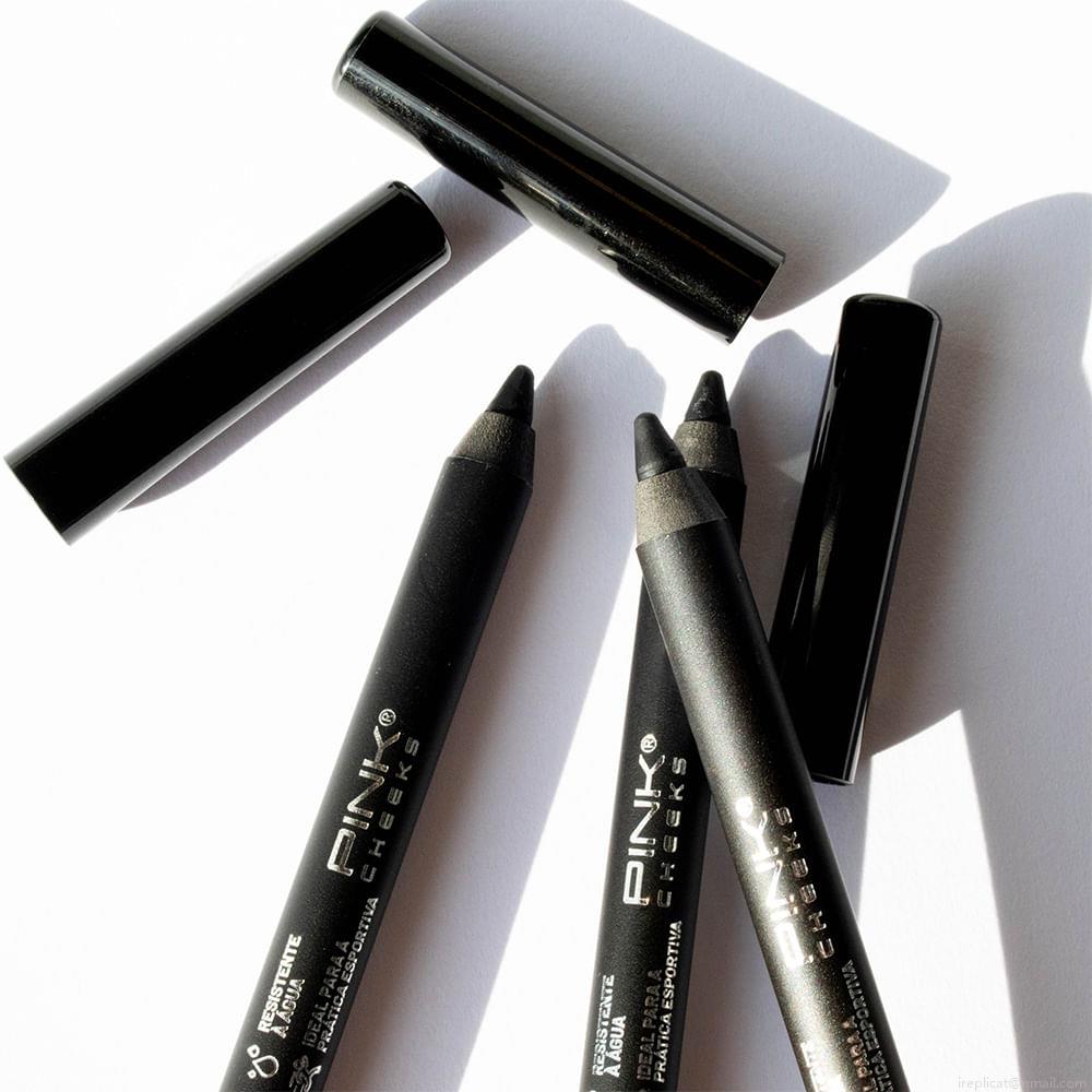 Lápis de Olho Cremosa Natural Pink Cheeks Sport Eyepencil Preto 1,2 g Lápis de Olho Cremosa Natural Pink Cheeks Sport Eyepencil Preto 1,2 g