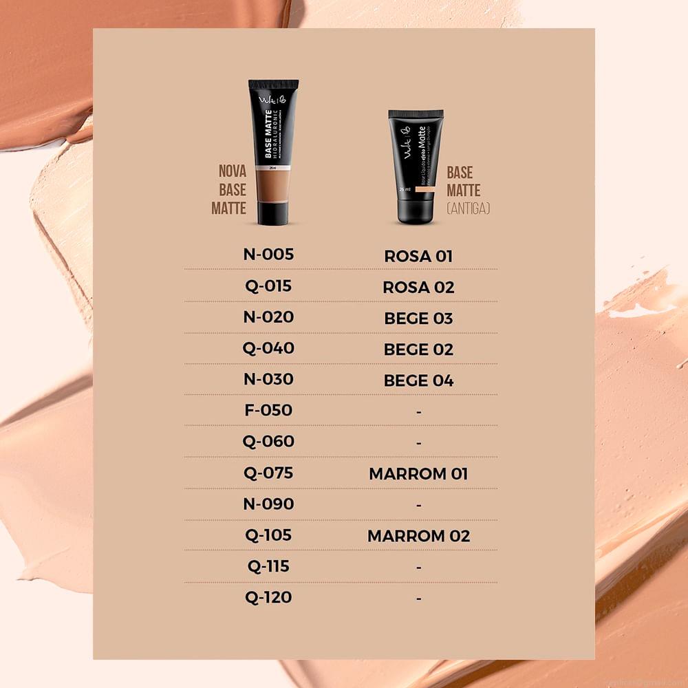 Base Líquida Matte Vult Hidraluronic Q075 26 ml Base Líquida Matte Vult Hidraluronic Q075 26 ml