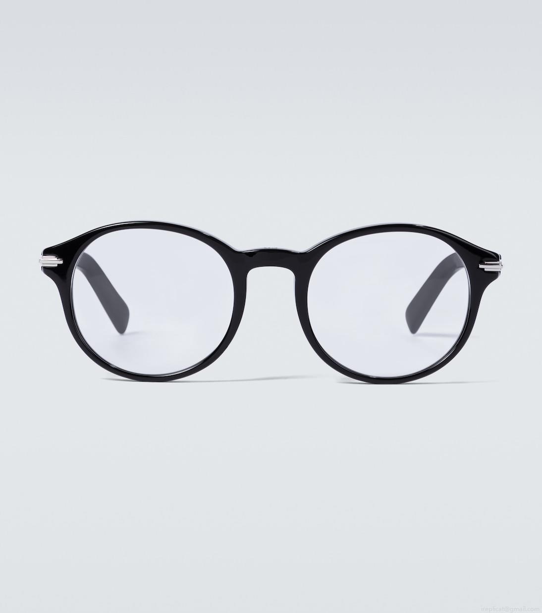 Dior EyewearDiorBlackSuitO RI round glasses