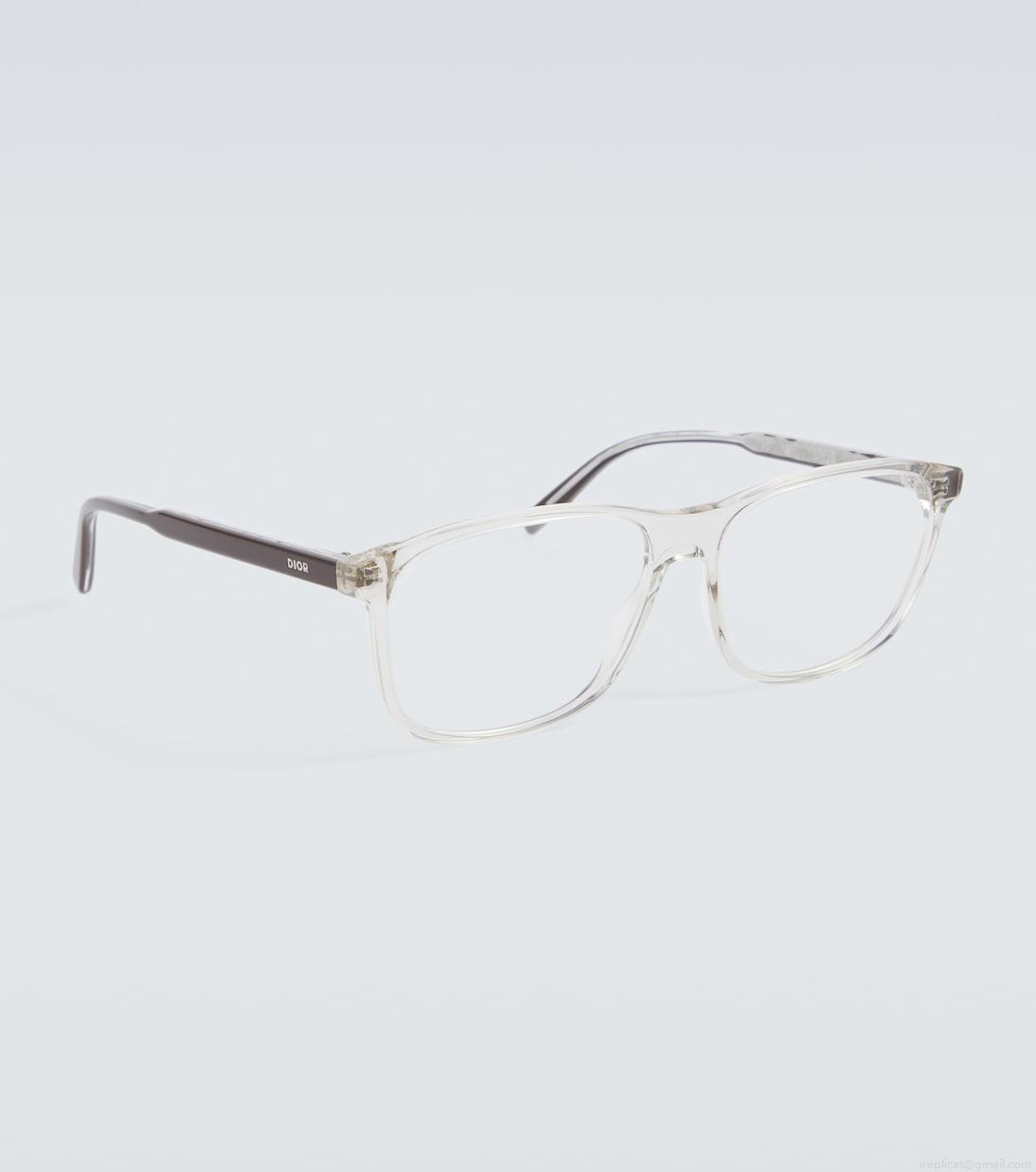 Dior EyewearInDiorO S5I rectangular glasses