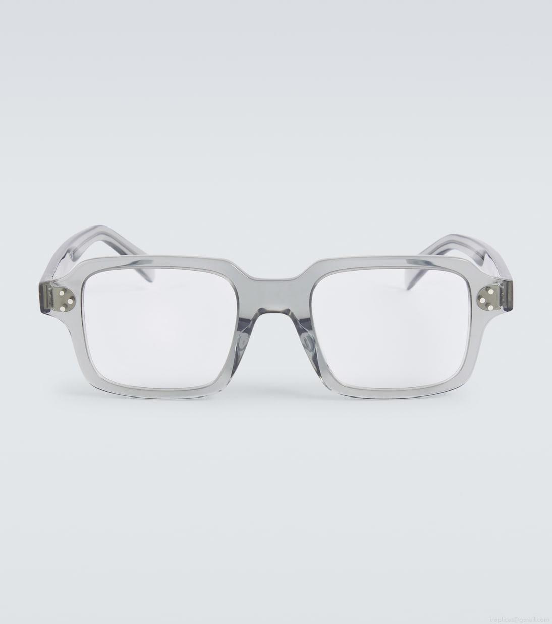 Celine EyewearBold 3 Dots square glasses