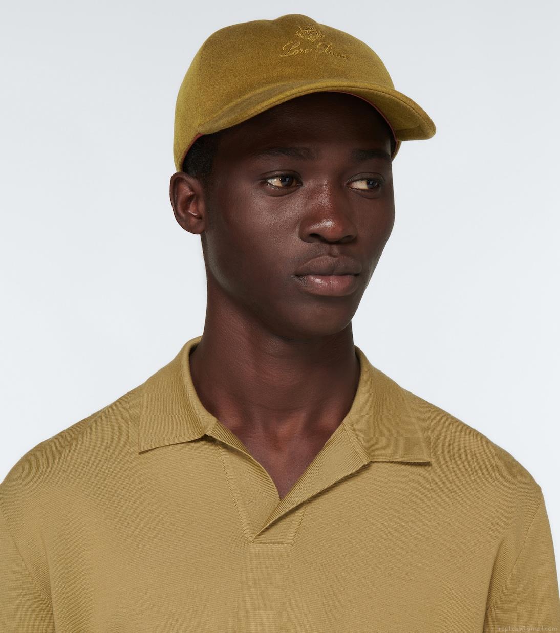 Loro PianaCashmere baseball cap