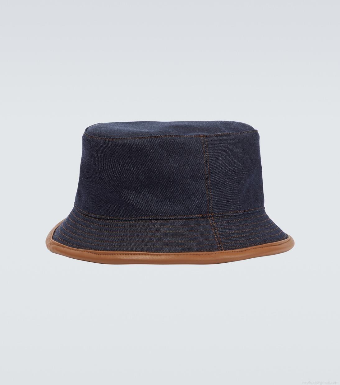 Loro PianaWool, cotton and cashmere bucket hat