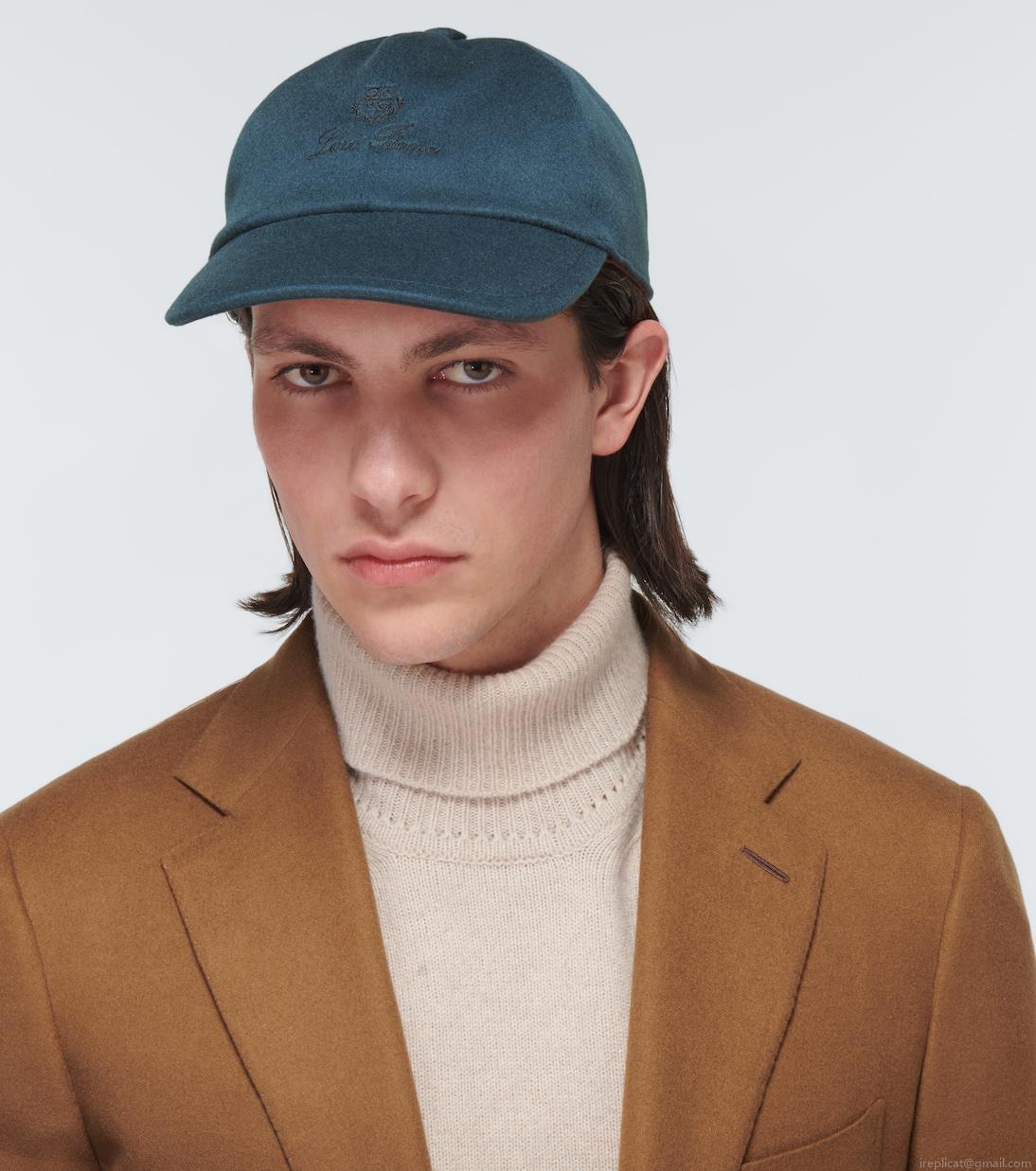 Loro PianaCashmere baseball cap