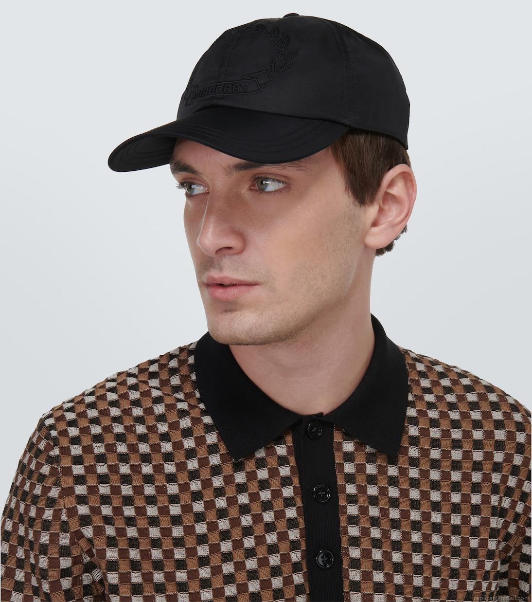 BurberryLogo embroidered baseball cap BurberryLogo embroidered baseball cap