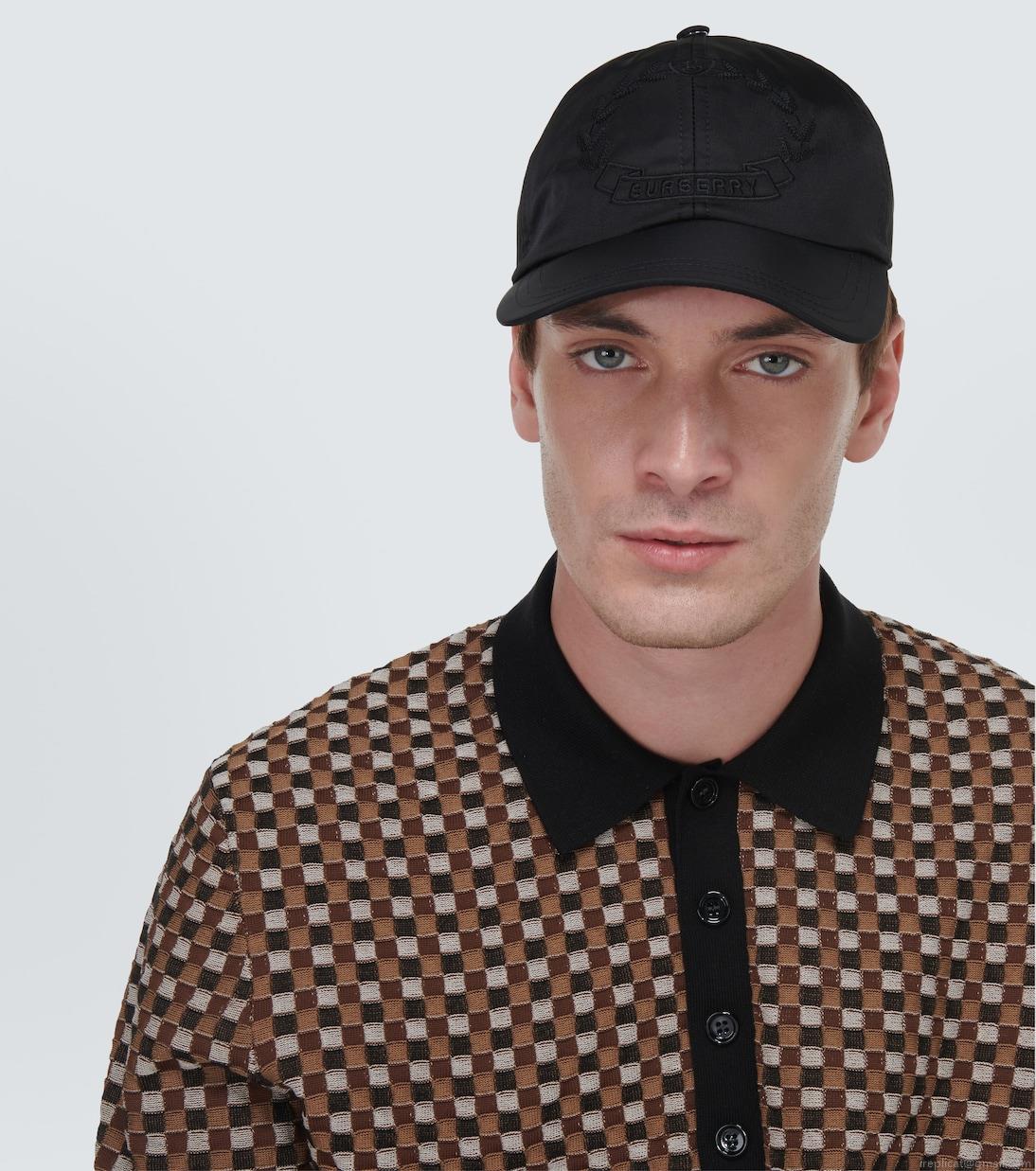 BurberryLogo embroidered baseball cap BurberryLogo embroidered baseball cap