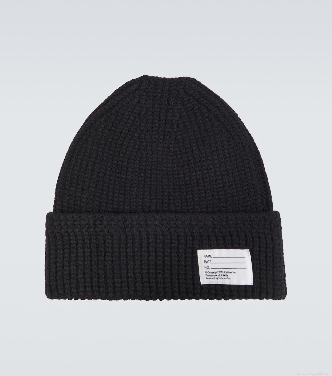 VisvimWool and cashmere blend beanie