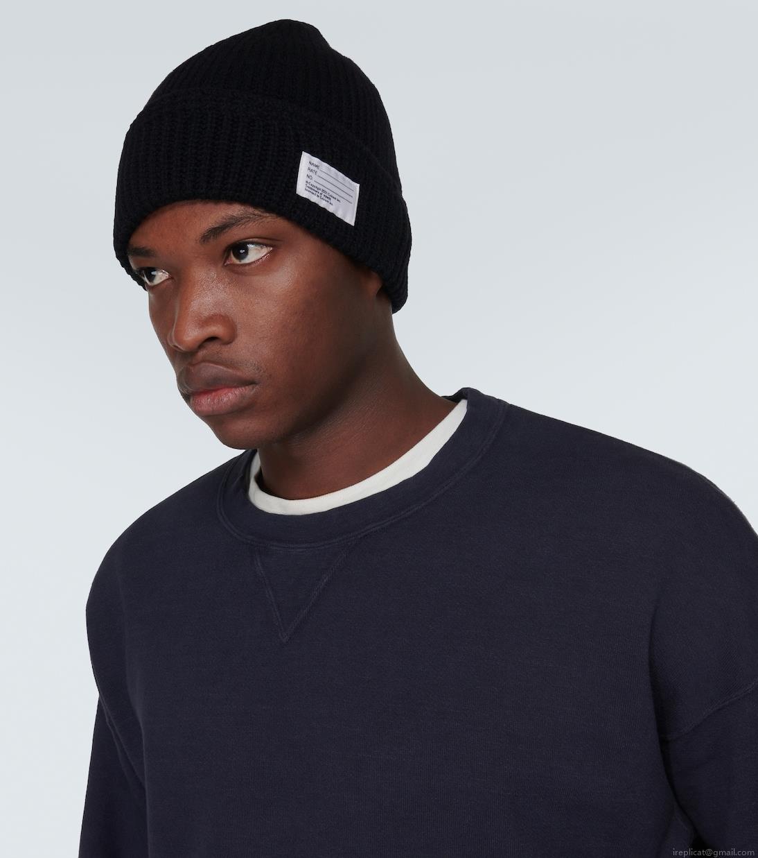 VisvimWool and cashmere blend beanie