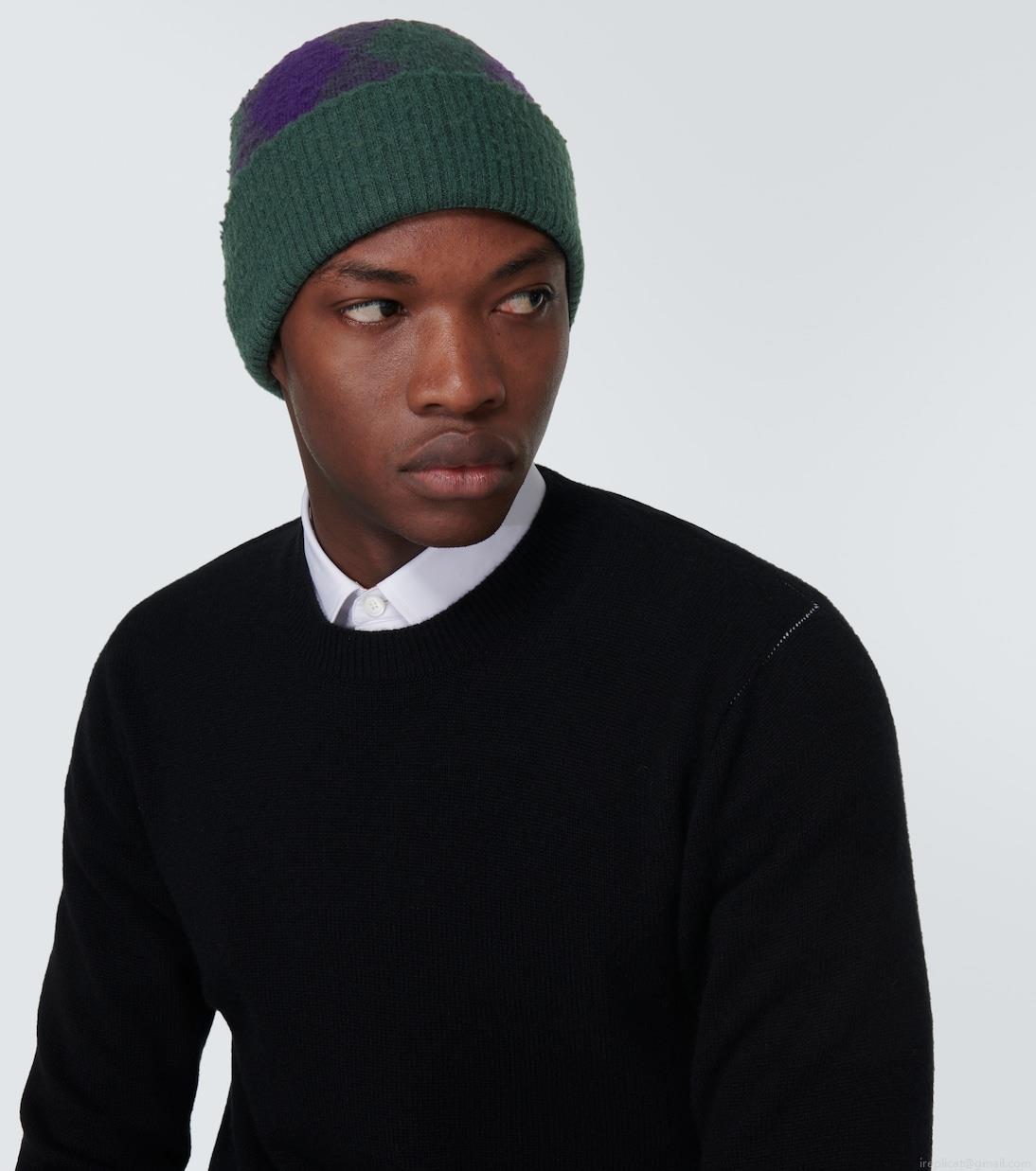 BurberryArgyle wool beanie