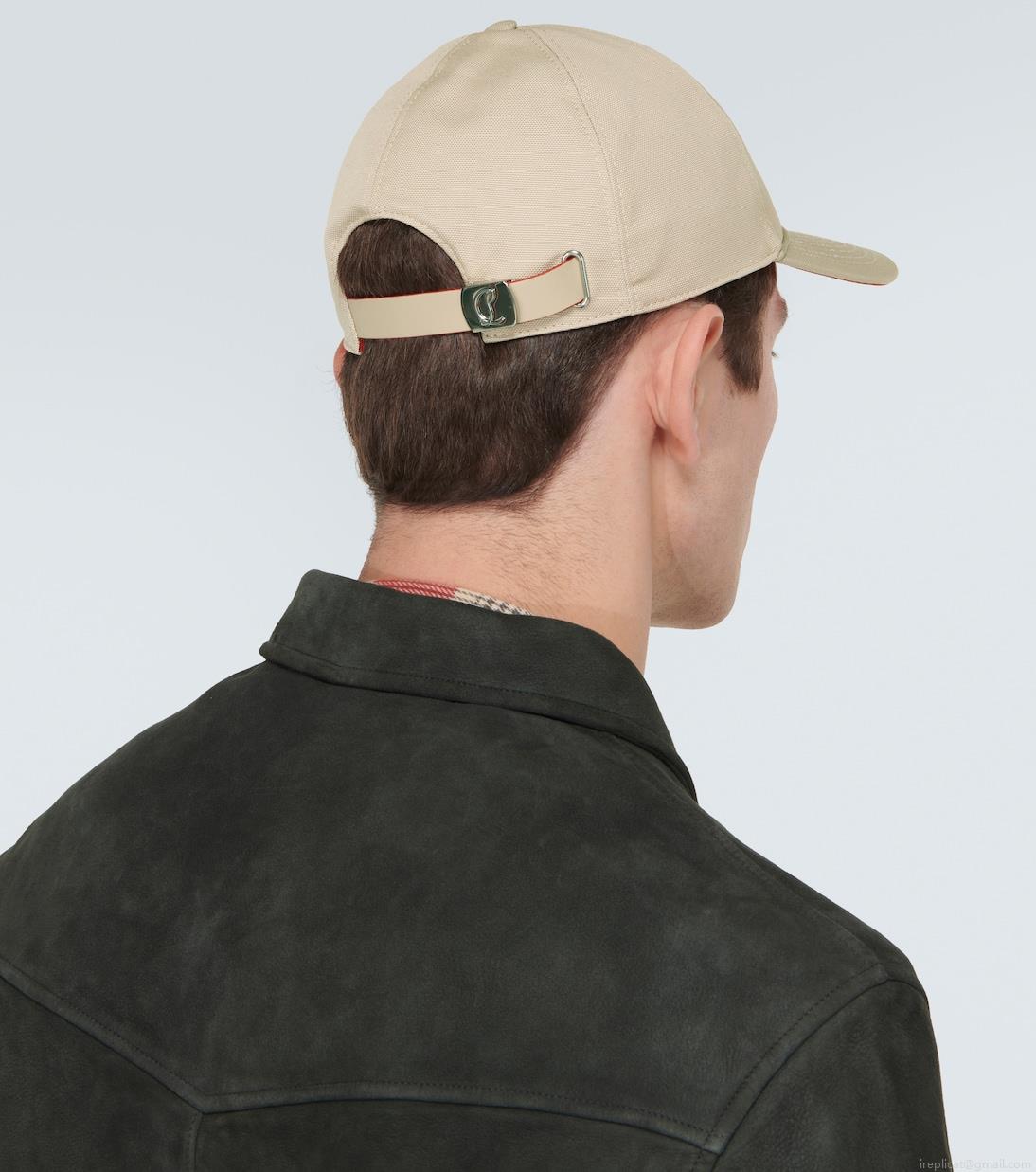 Christian LouboutinMooncrest cotton baseball cap