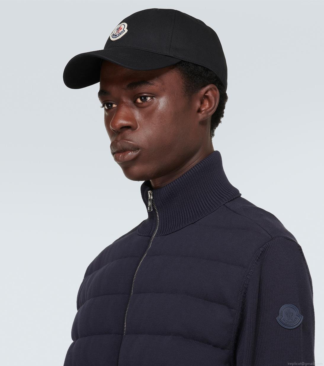 MonclerLogo baseball cap