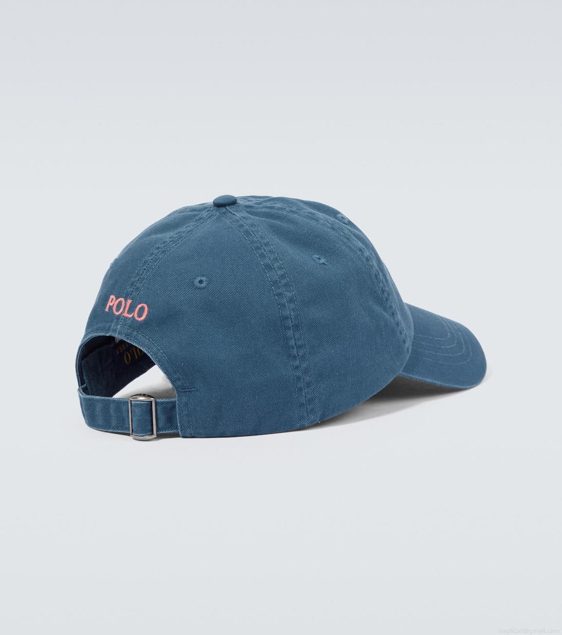 Polo Ralph LaurenLogo cotton canvas baseball cap