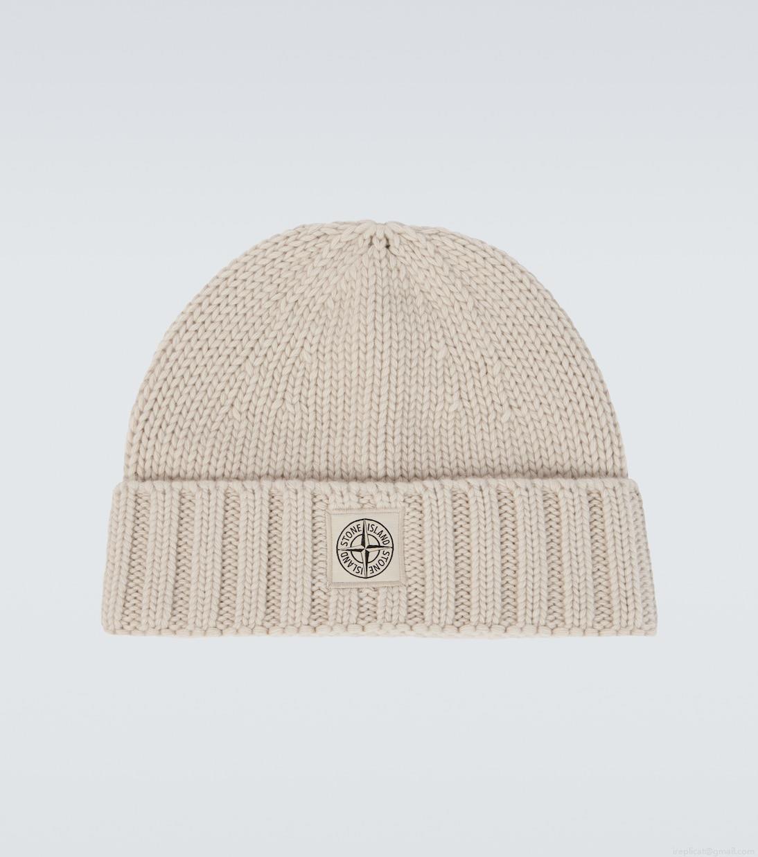 Stone IslandCompass wool beanie