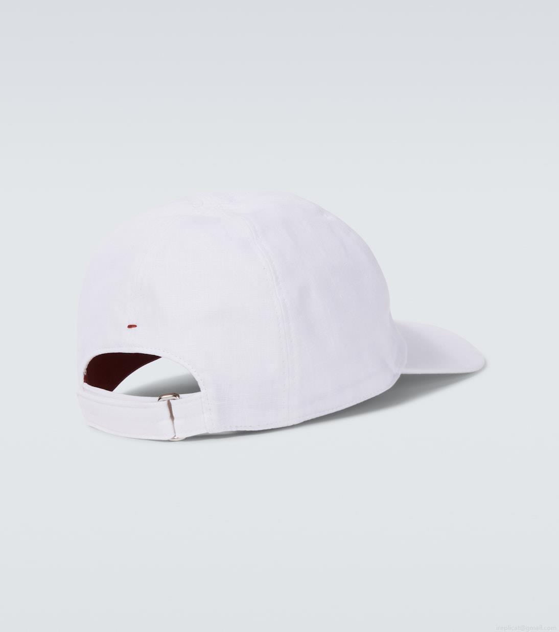 Loro PianaLinen baseball cap