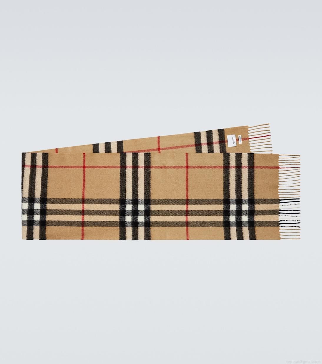 BurberryVintage Check cashmere scarf