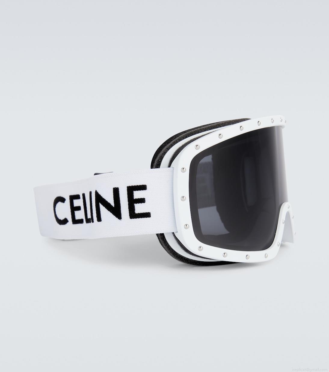 Celine EyewearLogo ski goggles