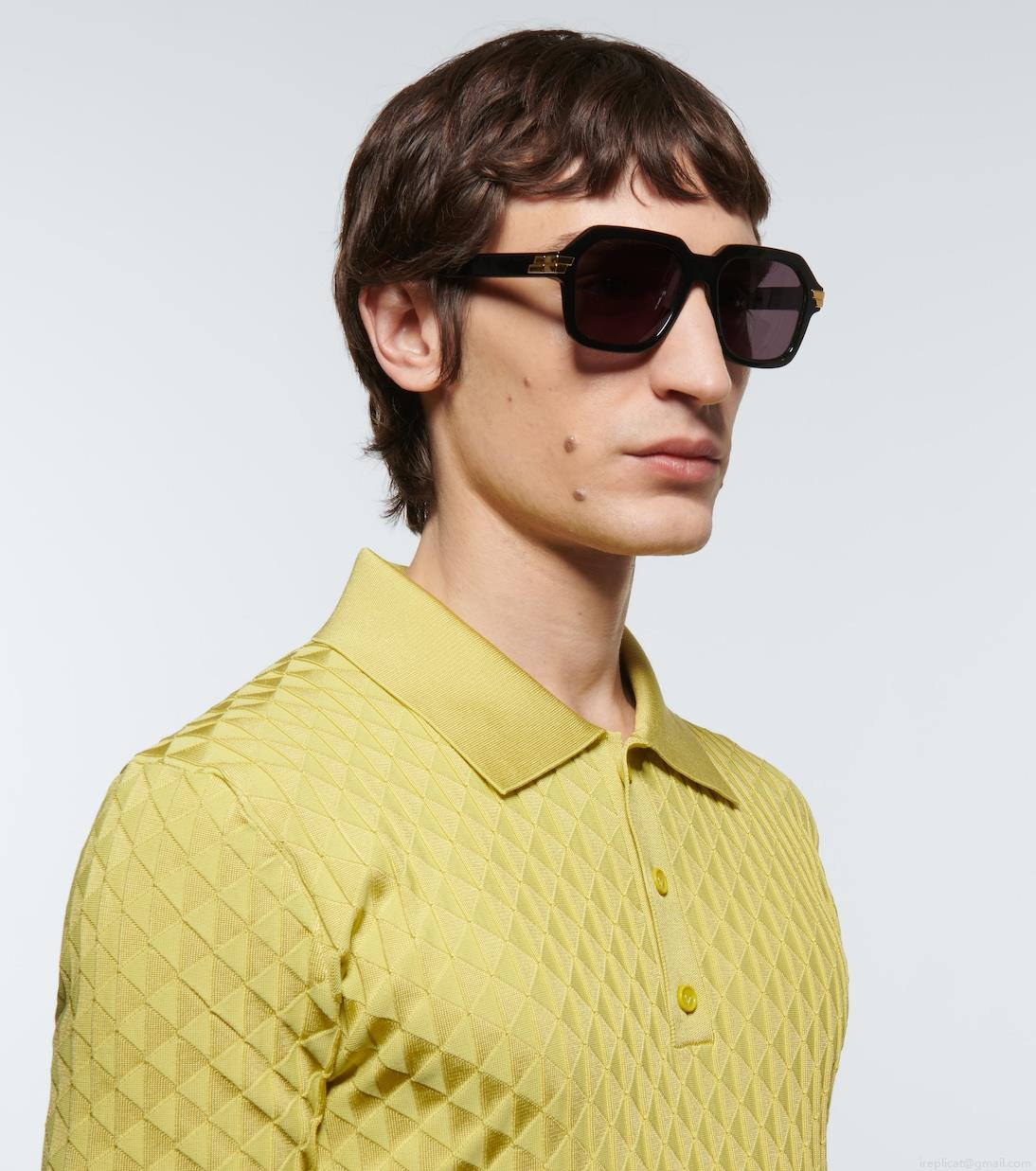 Bottega VenetaAcetate frame sunglasses