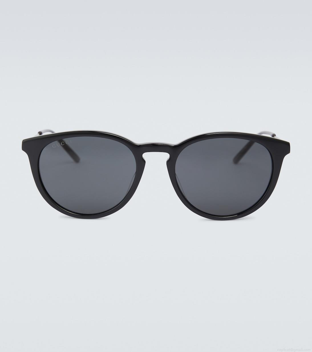 GucciRound acetate and metal sunglasses GucciRound acetate and metal sunglasses
