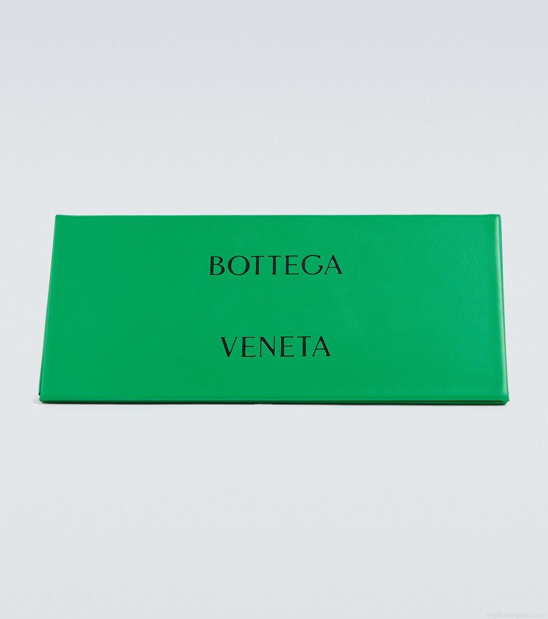 Bottega VenetaSquare metal sunglasses