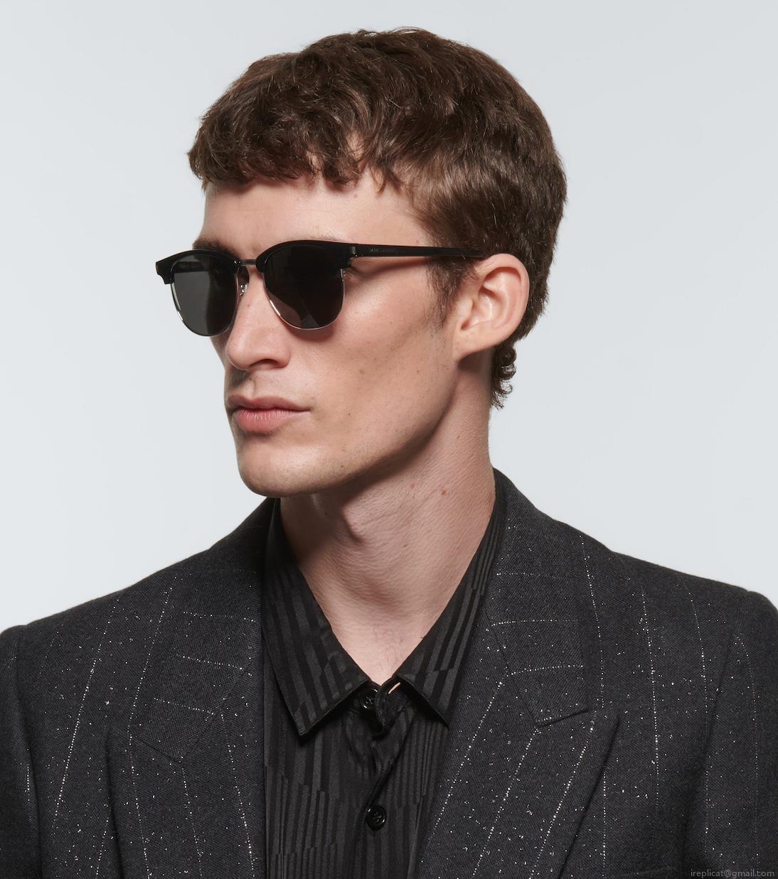 Saint LaurentSL 108 half-frame sunglasses