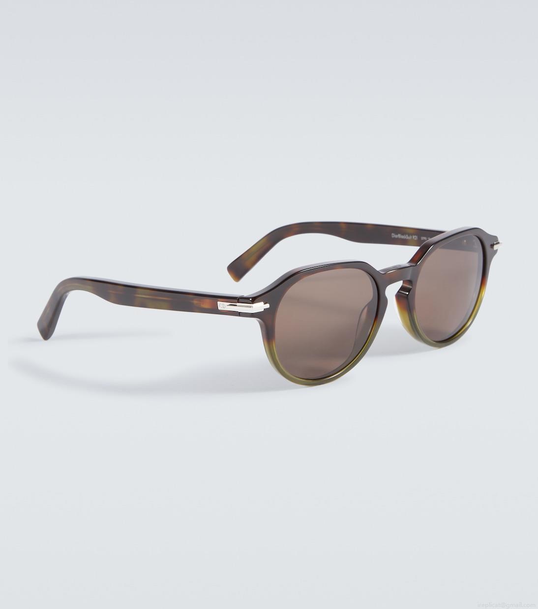 Dior EyewearDiorBlackSuit R2I round sunglasses