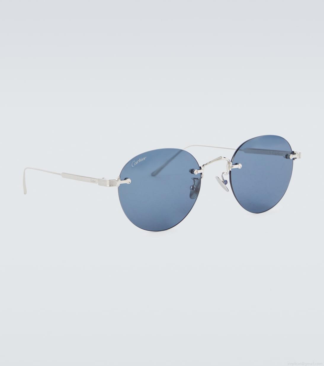 Cartier Eyewear CollectionSignature C de Cartier round sunglasses