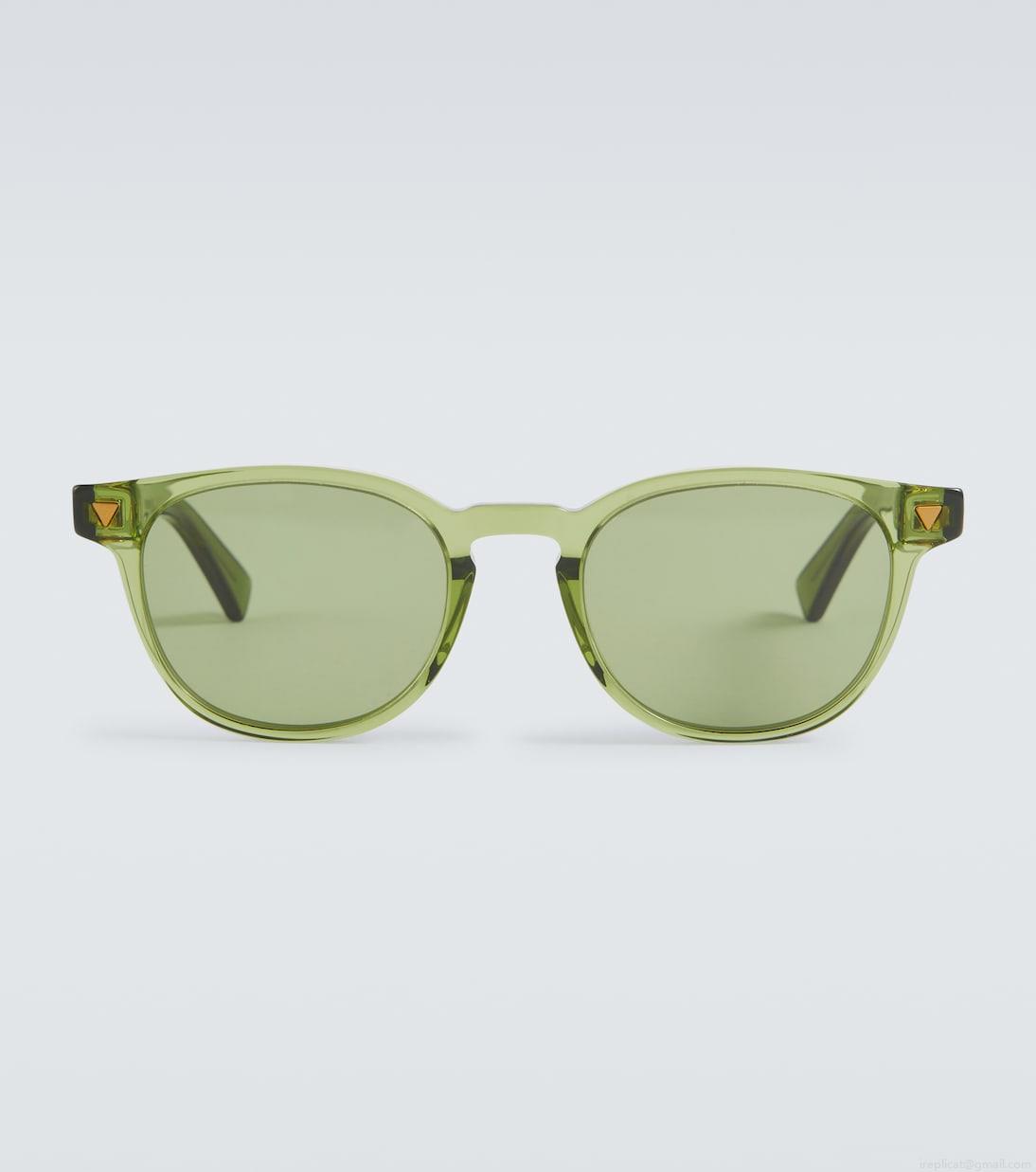 Bottega VenetaPanthos round sunglasses