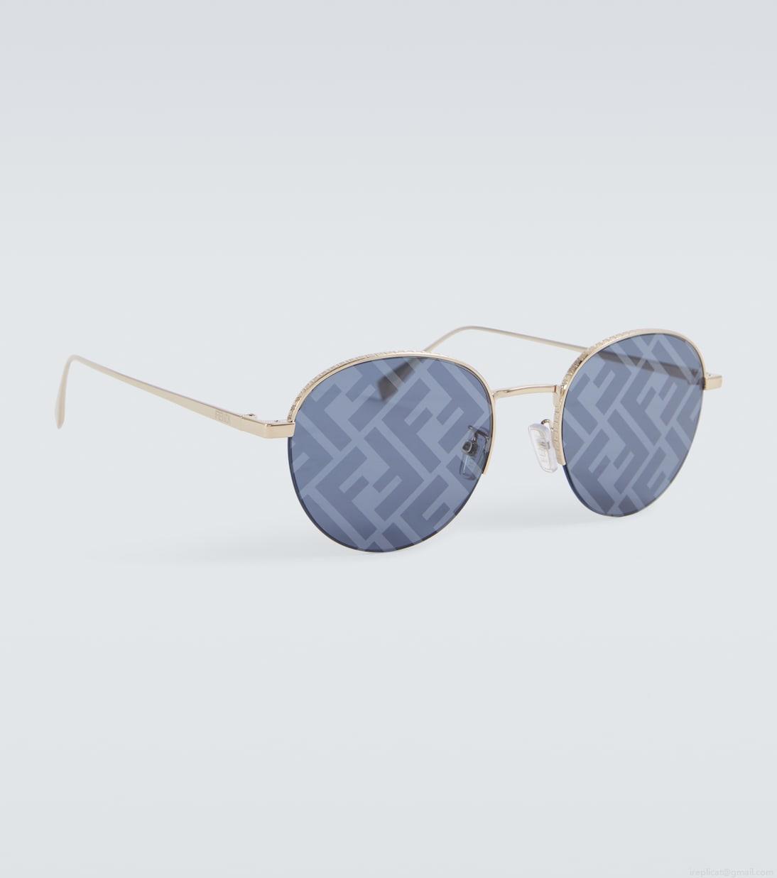 FendiFendi Travel round sunglasses