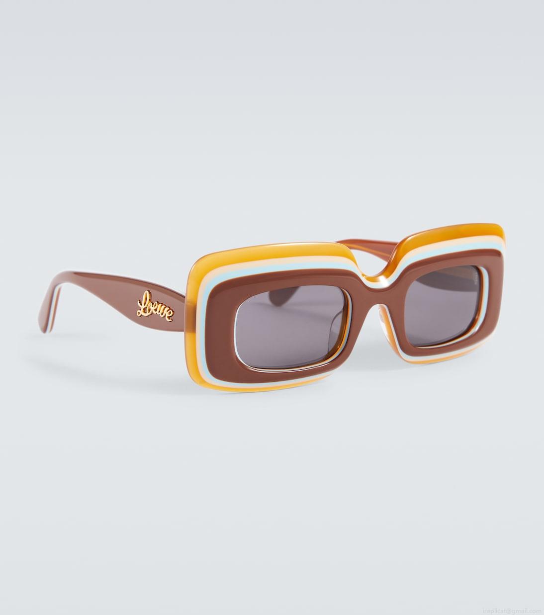 LoewePaula\'s Ibiza rectangular sunglasses