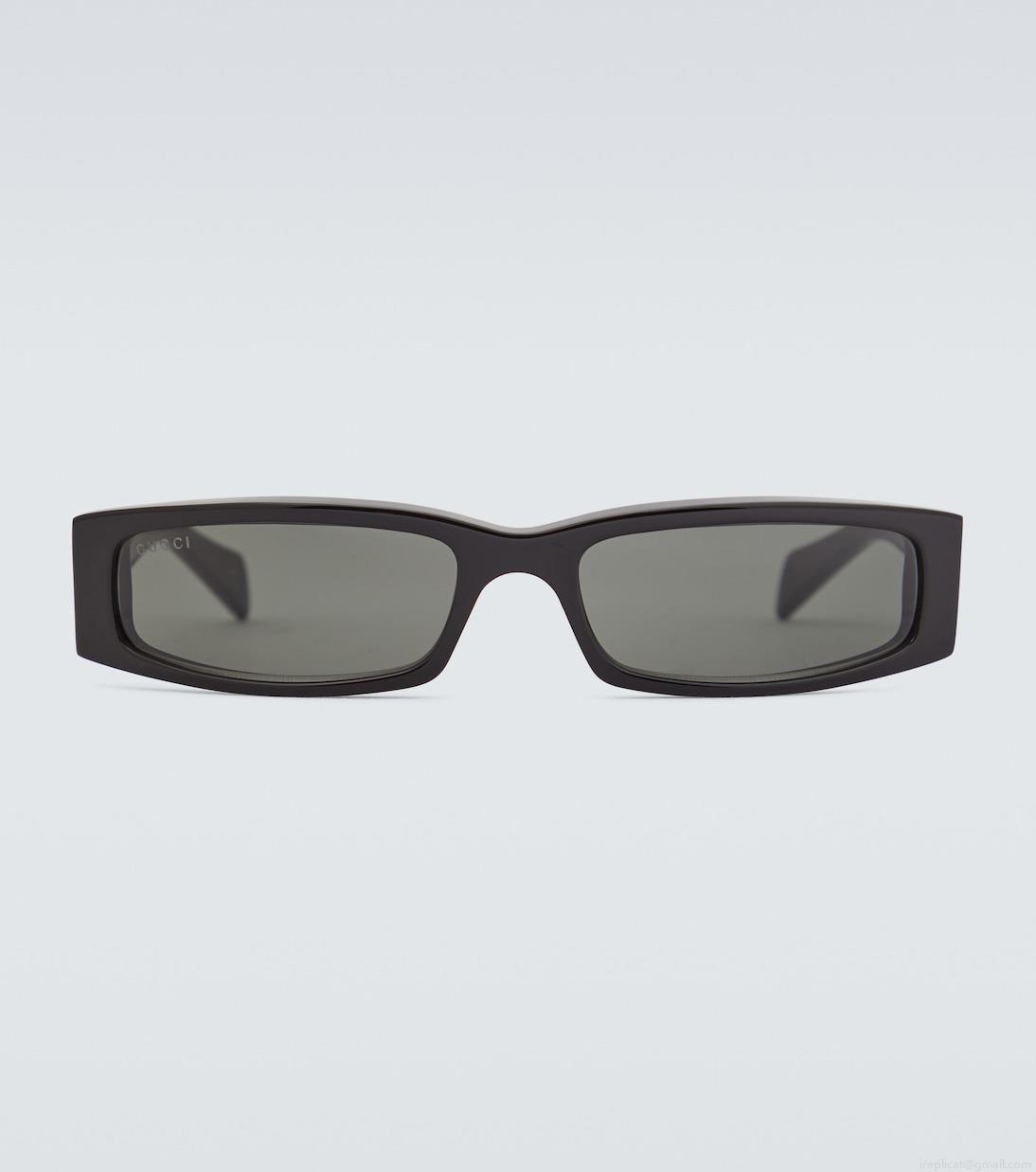 GucciShow rectangular sunglasses