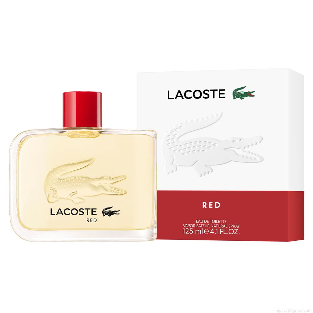 Perfume Lacoste Red Eau de Toilette Masculino 125 ml