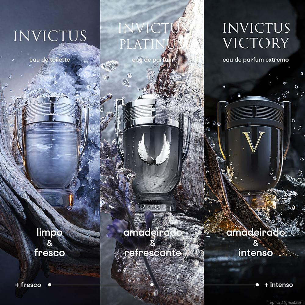 Perfume Paco Rabanne Invictus Platinum Masculino Eau de Parfum 50 ml Perfume Paco Rabanne Invictus Platinum Masculino Eau de Parfum 50 ml