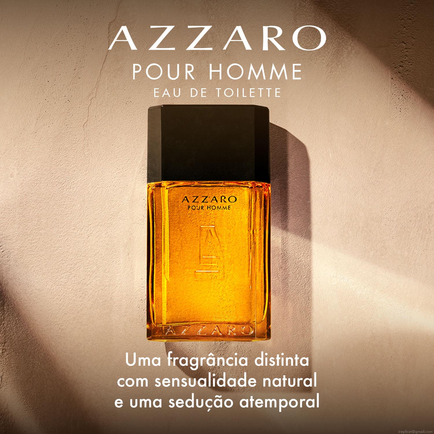 Perfume Azzaro Pour Homme Masculino Eau de Toilette 100 ml Perfume Azzaro Pour Homme Masculino Eau de Toilette 100 ml