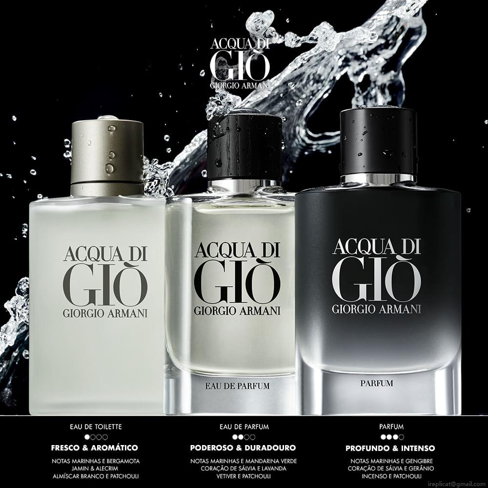 Perfume Giorgio Armani Acqua Di Giò Homme Masculino Eau de Toilette 50 ml