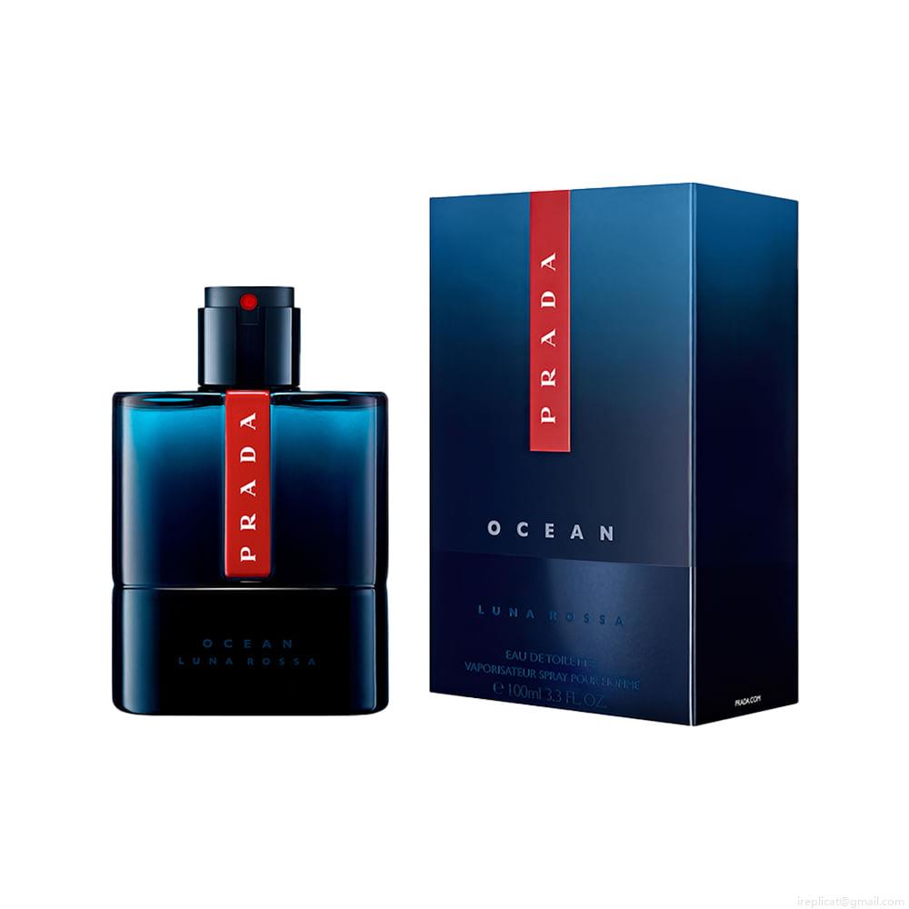 Perfume Prada Luna Rossa Ocean Masculino Eau de Toilette 100 ml Perfume Prada Luna Rossa Ocean Masculino Eau de Toilette 100 ml