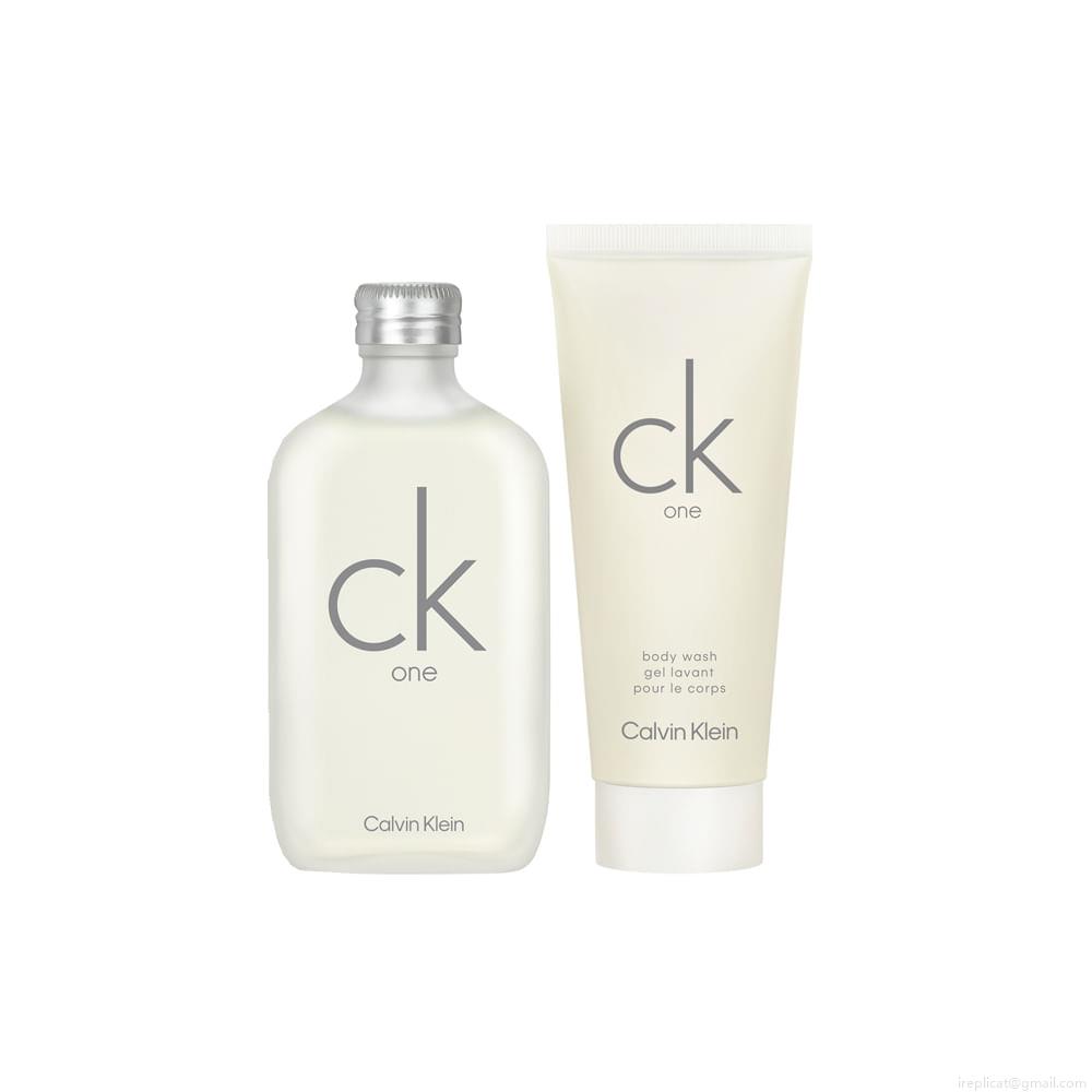 Kit Calvin Klein CK One Unissex Eau de Toilette 100 ml + Gel de Banho 100 ml