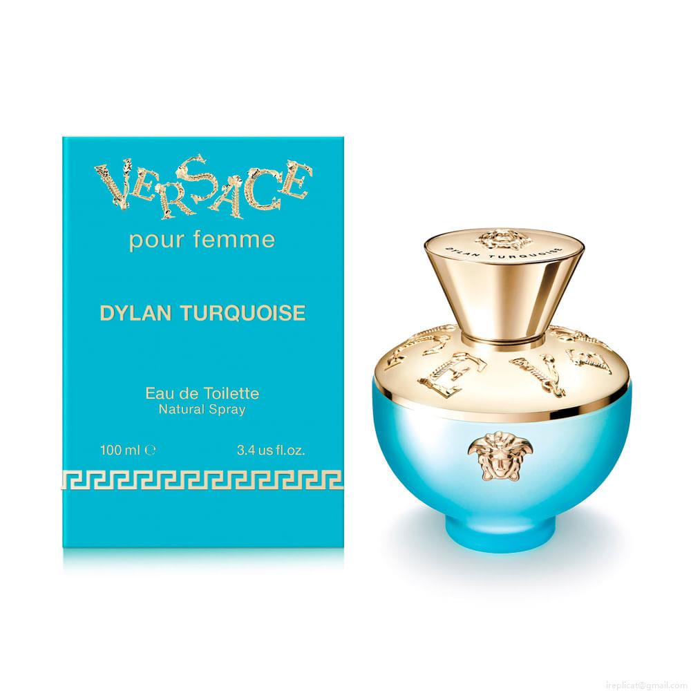 Perfume Versace Dylan Turquoise Feminino Eau de Toilette 100 ml