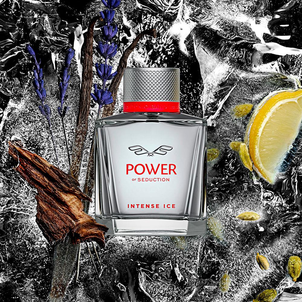 Perfume Banderas Power Of Seduction Intense Ice Masculino Eau de Toilette 100 ml