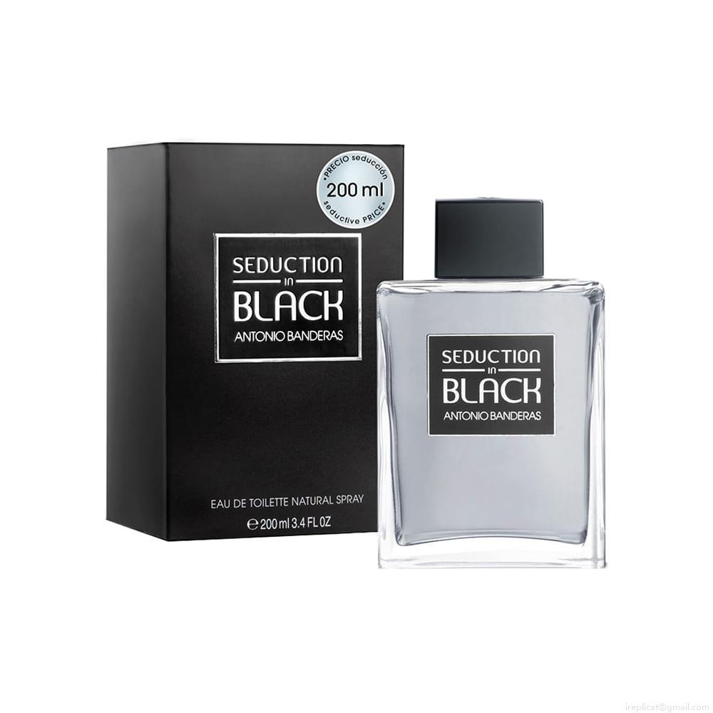 Perfume Banderas Seduction in Black Masculino Eau de Toilette 200 ml Perfume Banderas Seduction in Black Masculino Eau de Toilette 200 ml