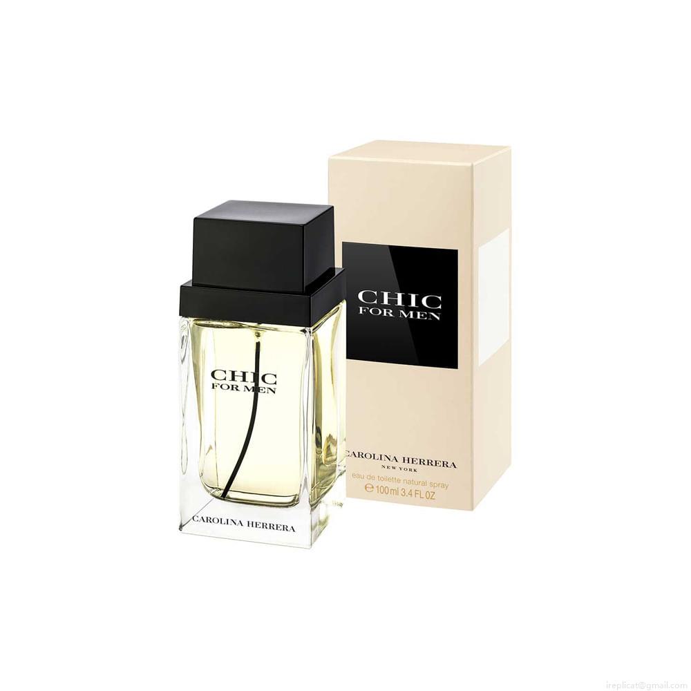 Perfume Carolina Herrera Chic For Men Masculino Eau de Toilette 100 ml Perfume Carolina Herrera Chic For Men Masculino Eau de Toilette 100 ml