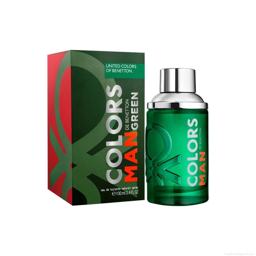 Perfume Benetton Colors Man Green Masculino Eau de Toilette 100 ml