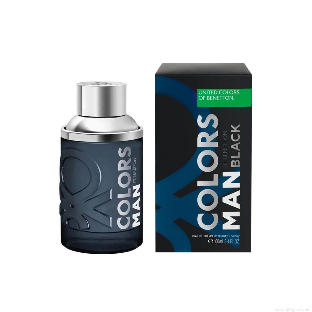 Perfume Benetton Colors Man Black Masculino Eau de Toilette 100 ml Perfume Benetton Colors Man Black Masculino Eau de Toilette 100 ml