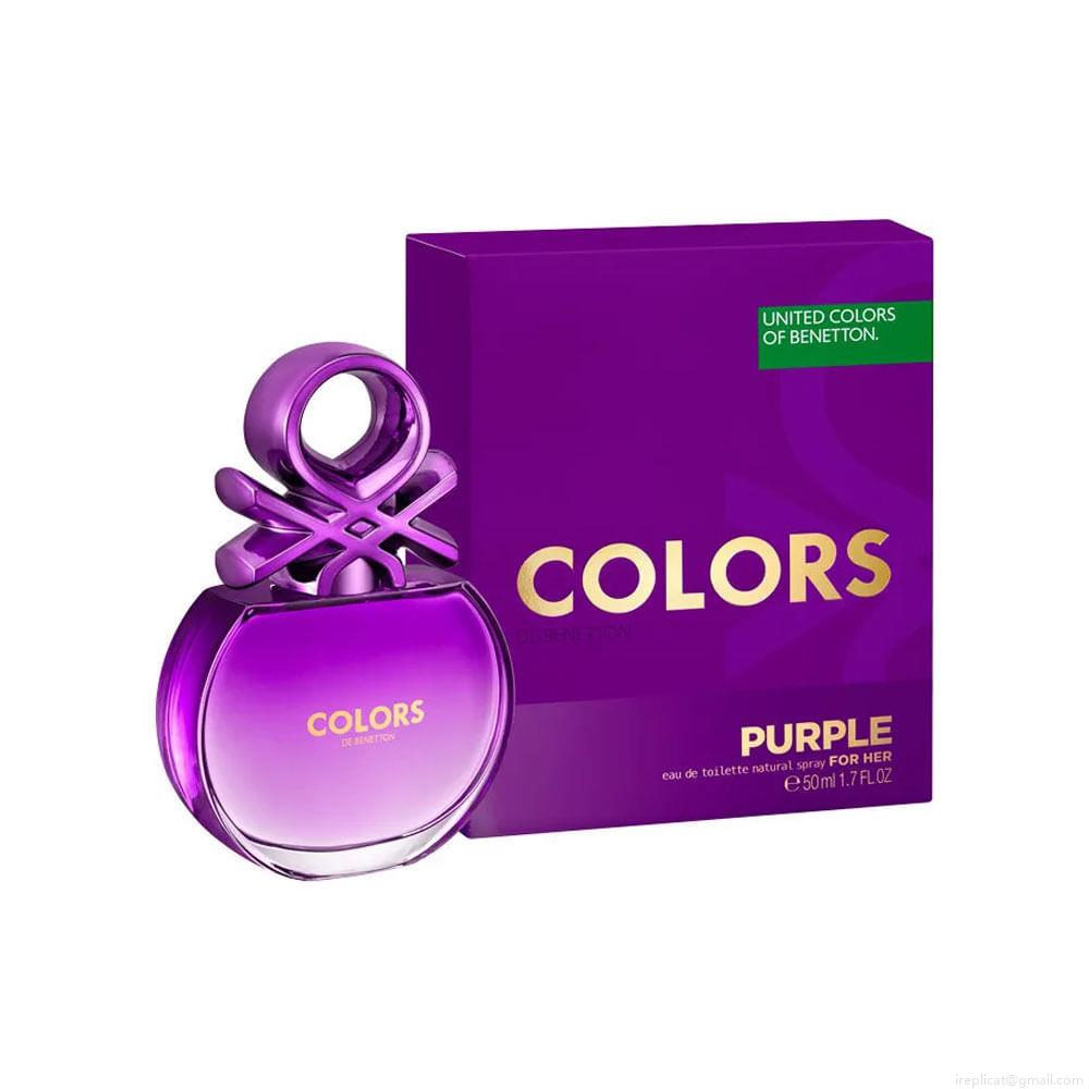 Perfume Benetton Colors Purple Feminino Eau de Toilette 50 ml