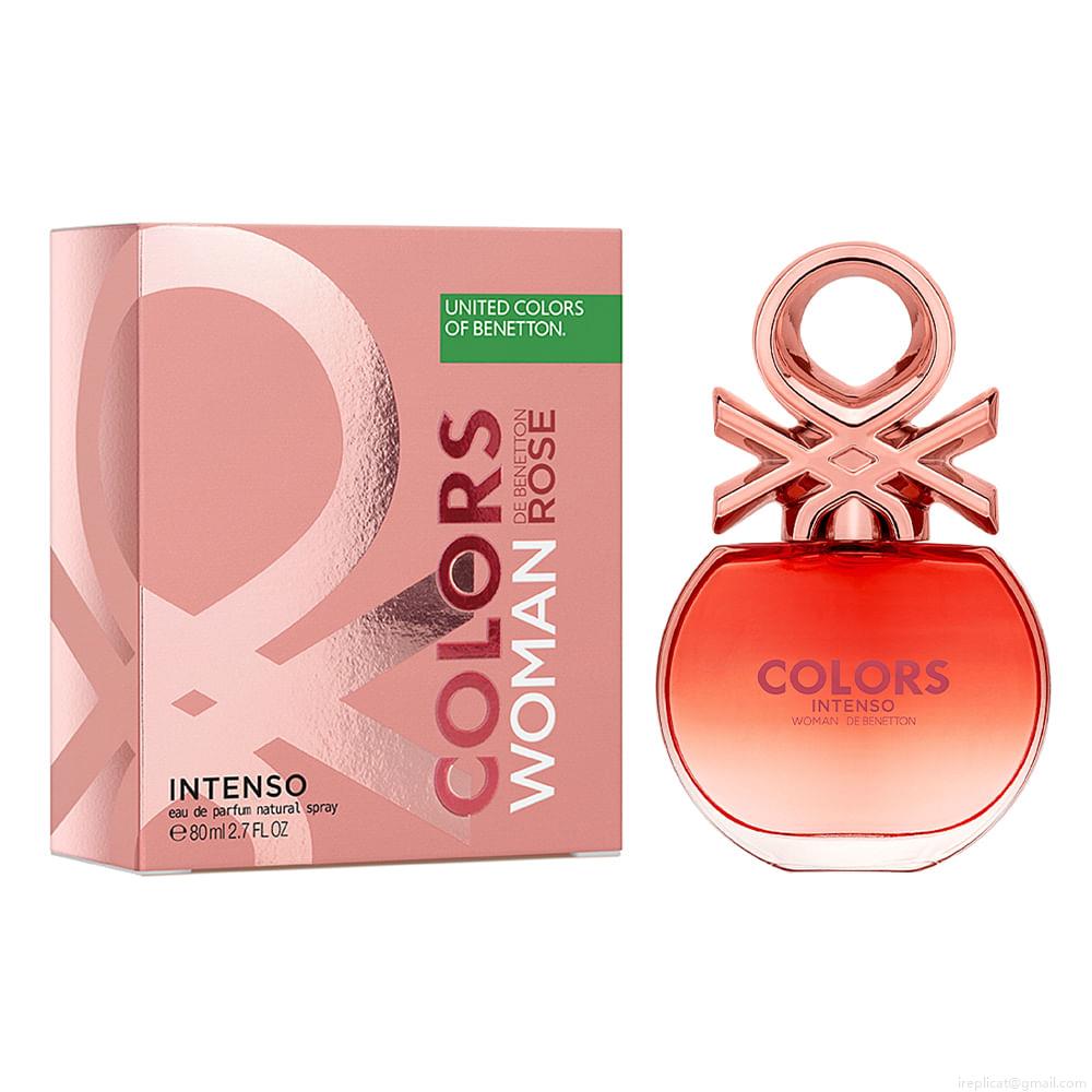 Perfume Benetton Colors Rose Intenso Feminino Eau de Parfum 80 ml