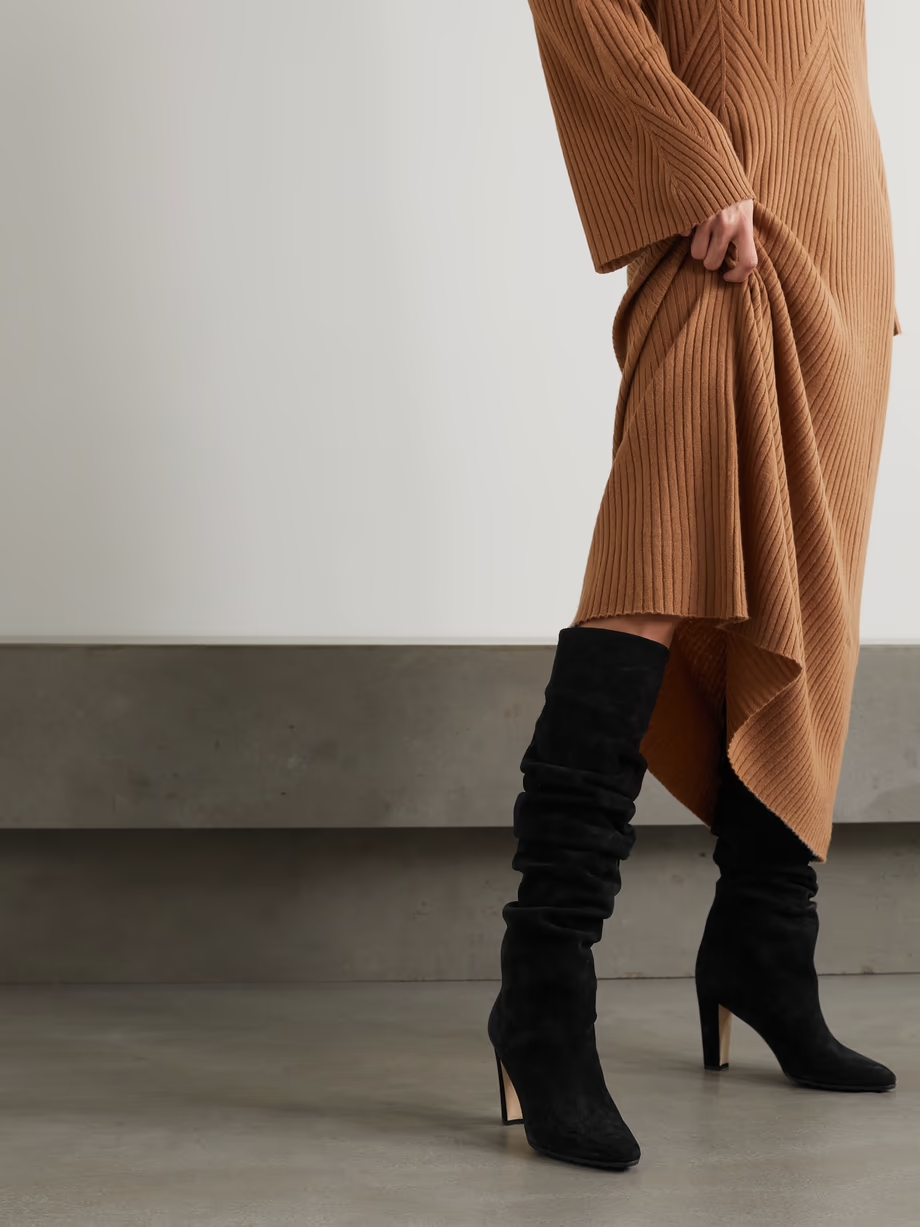 Calassohi 90 suede knee boots