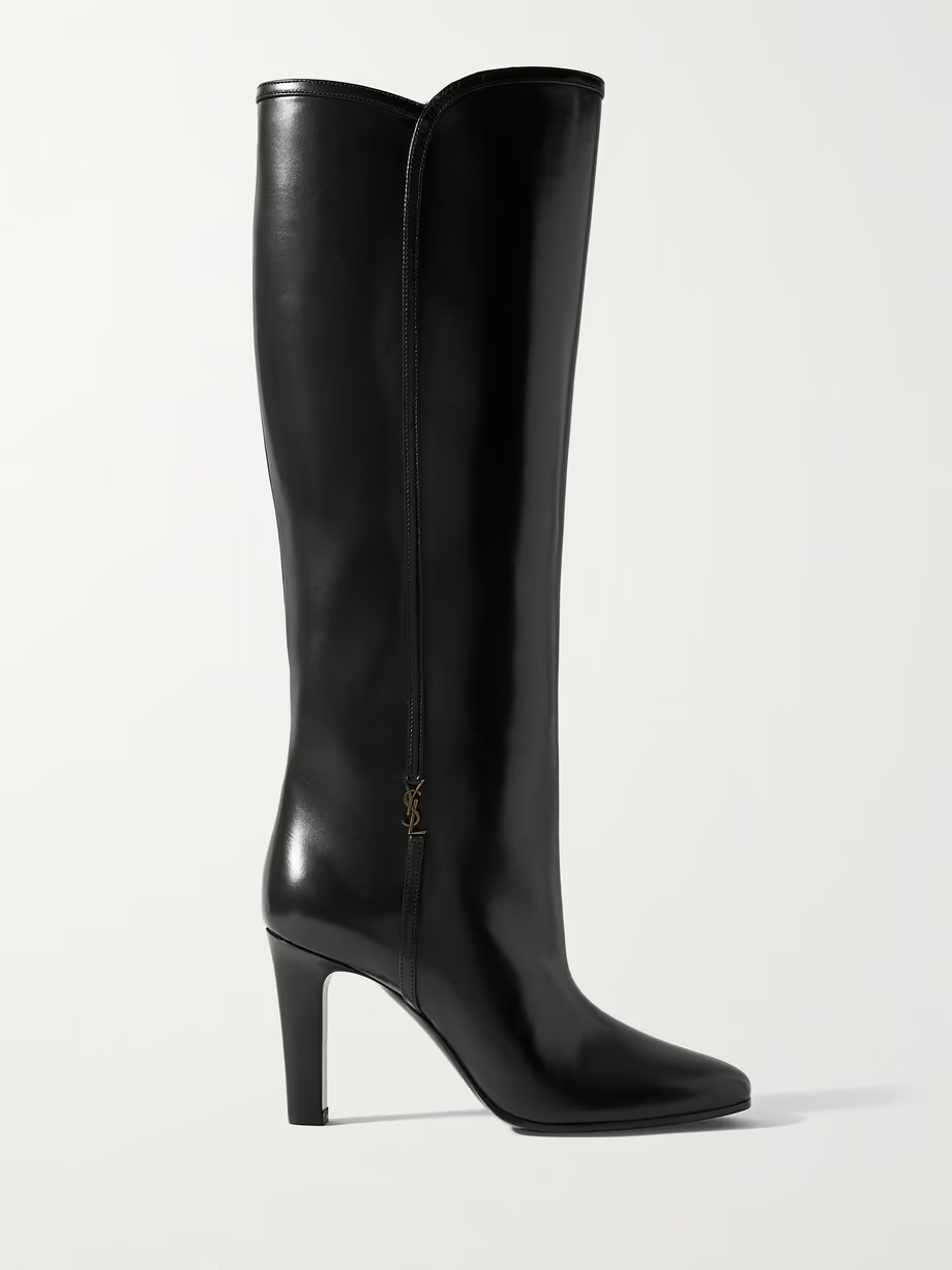 Jane embellished leather knee boots Jane embellished leather knee boots