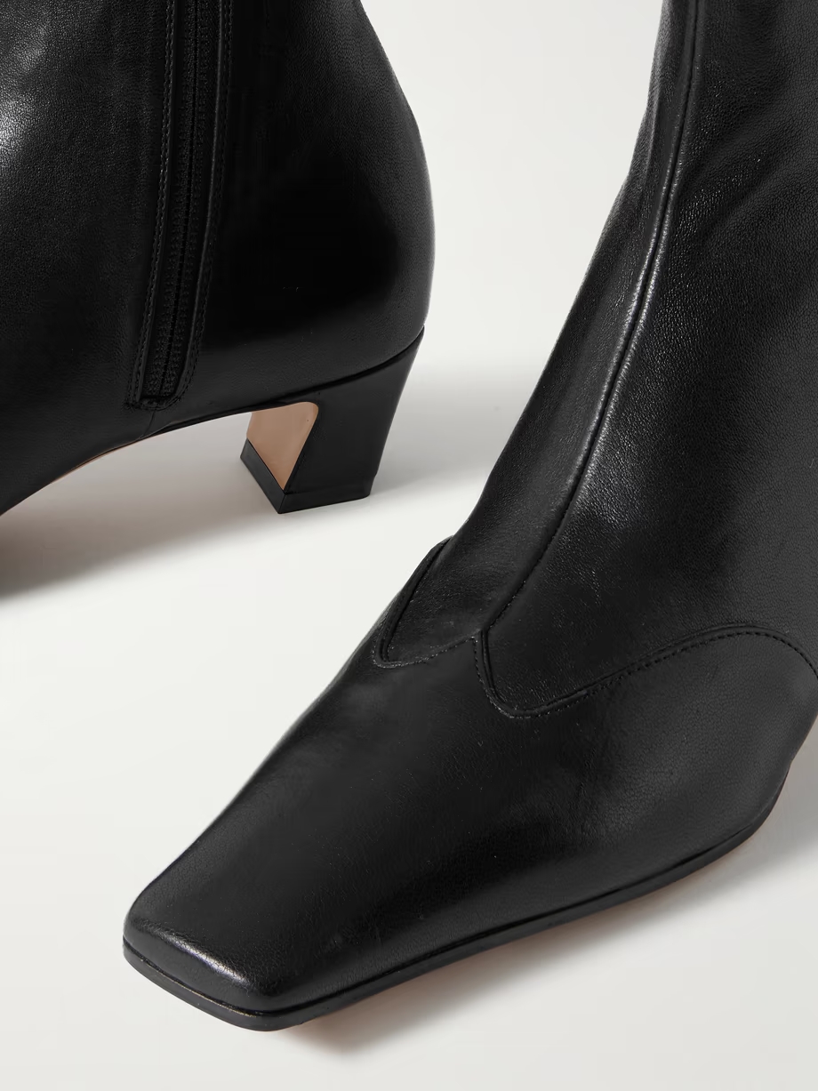 Nevada leather ankle boots