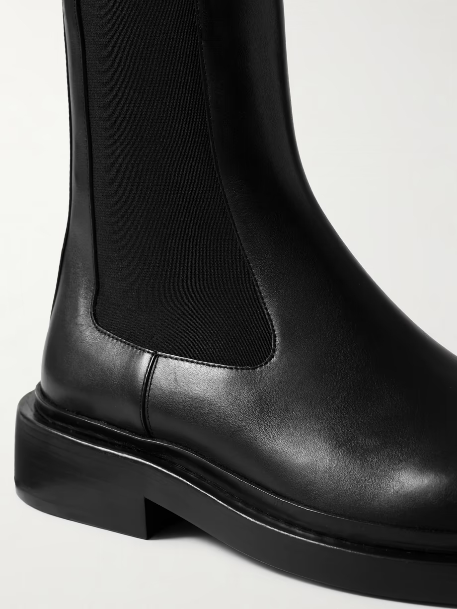 Leather Chelsea boots