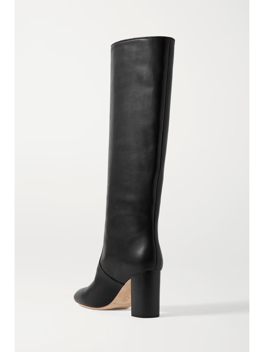 + NET SUSTAIN Goldy leather knee boots